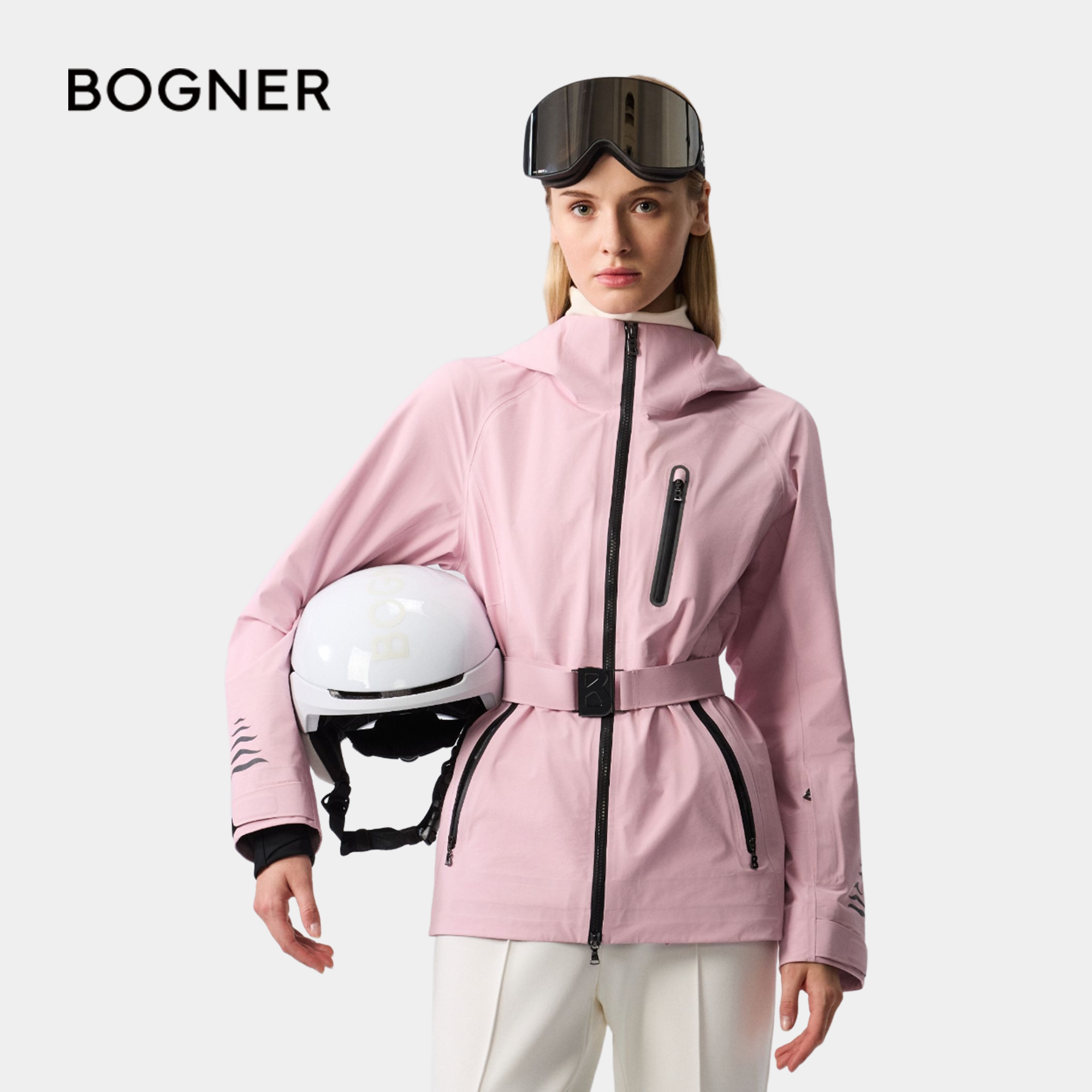 【Эксклюзив из Китая】 Новинка осени и зимы BOGNER Bogner 25, женский водонепроницаемый и влагопроницаемый лыжный костюм Fiona-T