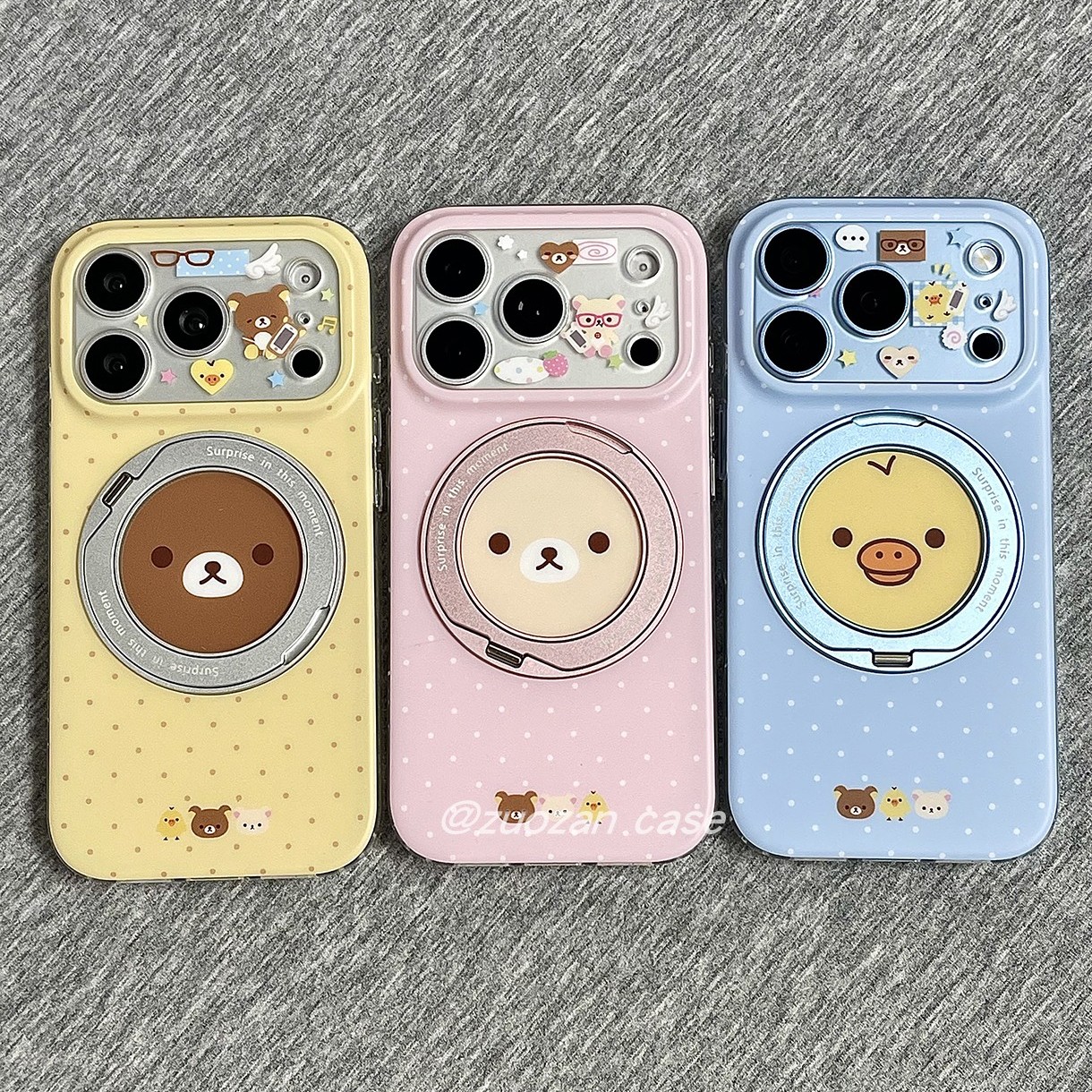 360 rotational one-point shell with apple 18 promax cell phone shell iphone 17 pro sweet cartoon 16 new rack 15 pro full-flash protection kit