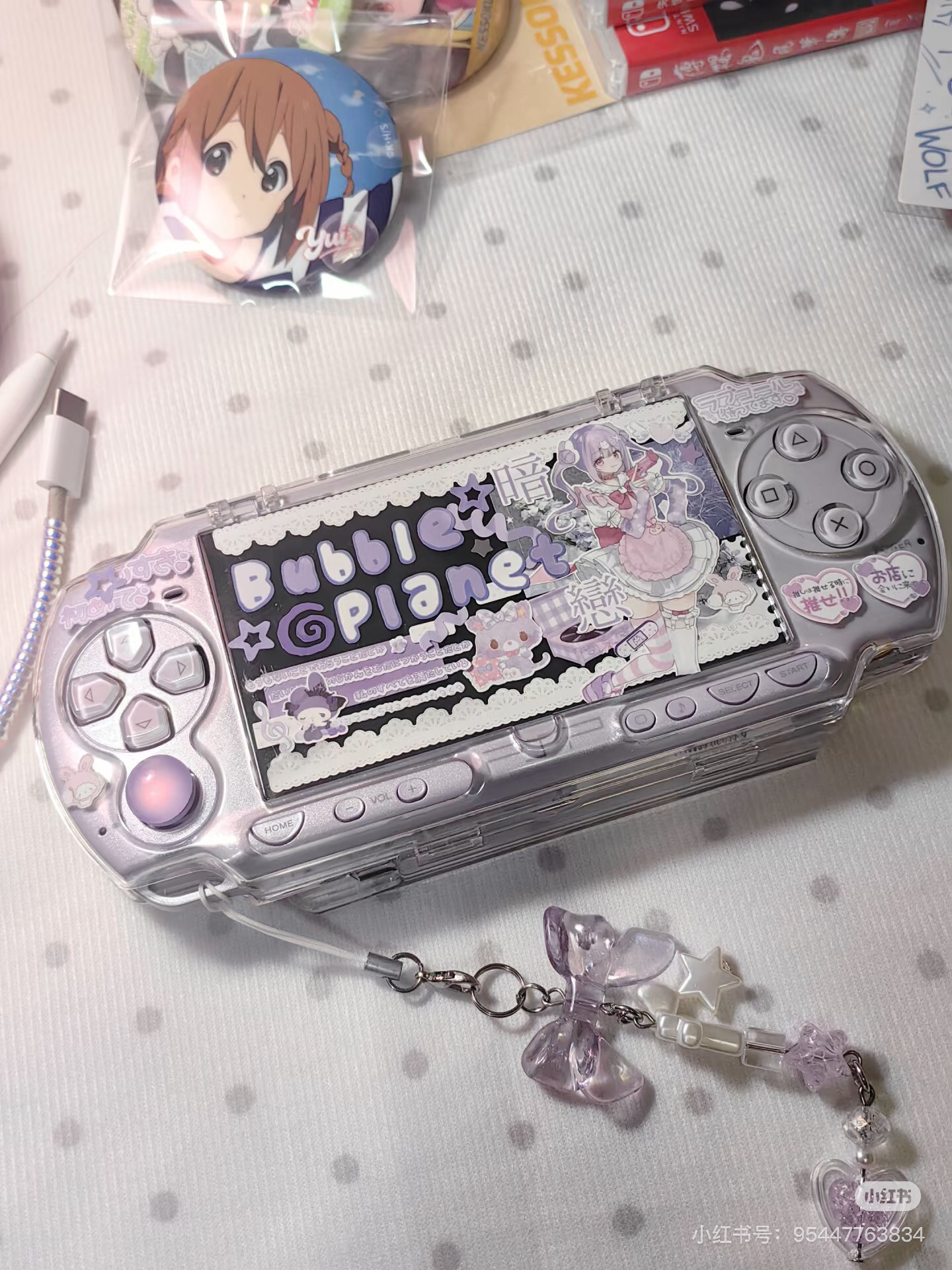 Игровая приставка PSP2000 Оригинальная игровая приставка Sony psp2000 светло-фиолетового цвета GBA ностальгический аркадный автомат