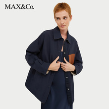 MAX&Co.2024 Spring/Summer New Double sided Jacket Coat 6081074302maxco