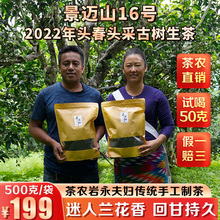 Mengzhan 2022 Yanyongjing Maishan No. 16 Loose Tea Yunnan Ancient Tree Pu'er Tea Raw Tea Tea