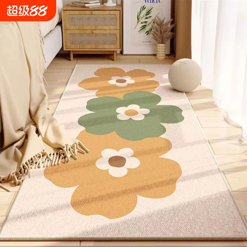 Ковер спальня прикроватная тумбочка эркер балкон татами кабинет домашняя гостиная простой коврик для пола в гостиной защита от падения