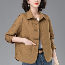 Coat Women's Spring and Autumn Thin 2024 New Popular Short Style Middle aged Mom Fashionable and Versatile New Chinese Style Jacket Women