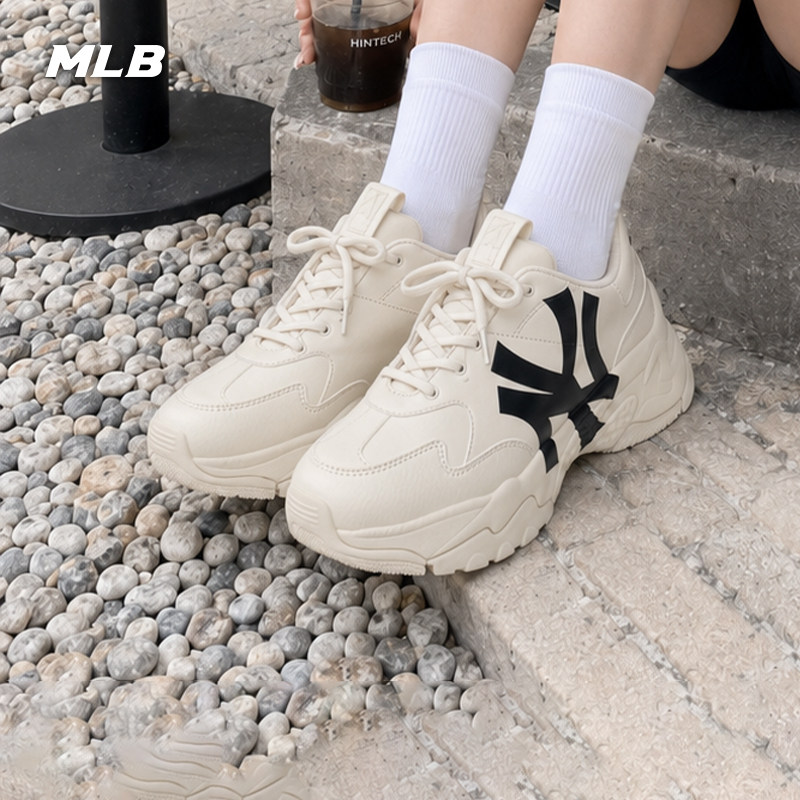 Официальная мужская и женская обувь MLB для пар в стиле ретро на толстой подошве, повседневная обувь SHC1/SHC10/SHBCV