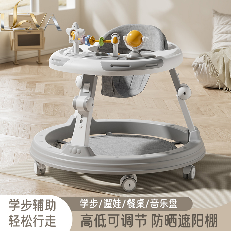 Немецкие ходунки для детей в возрасте от 6 до 18 месяцев, многофункциональная тележка для защиты ног от бокового падения, вспомогательный малыш