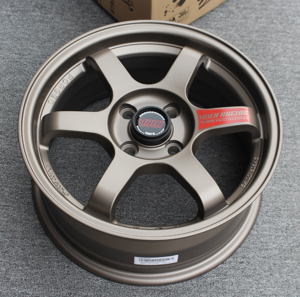 Диски Tiancheng TE37 подходят для автомобилей Fit Carnival Toyota 86 Golf Angkesaila A3 Civic Seagull