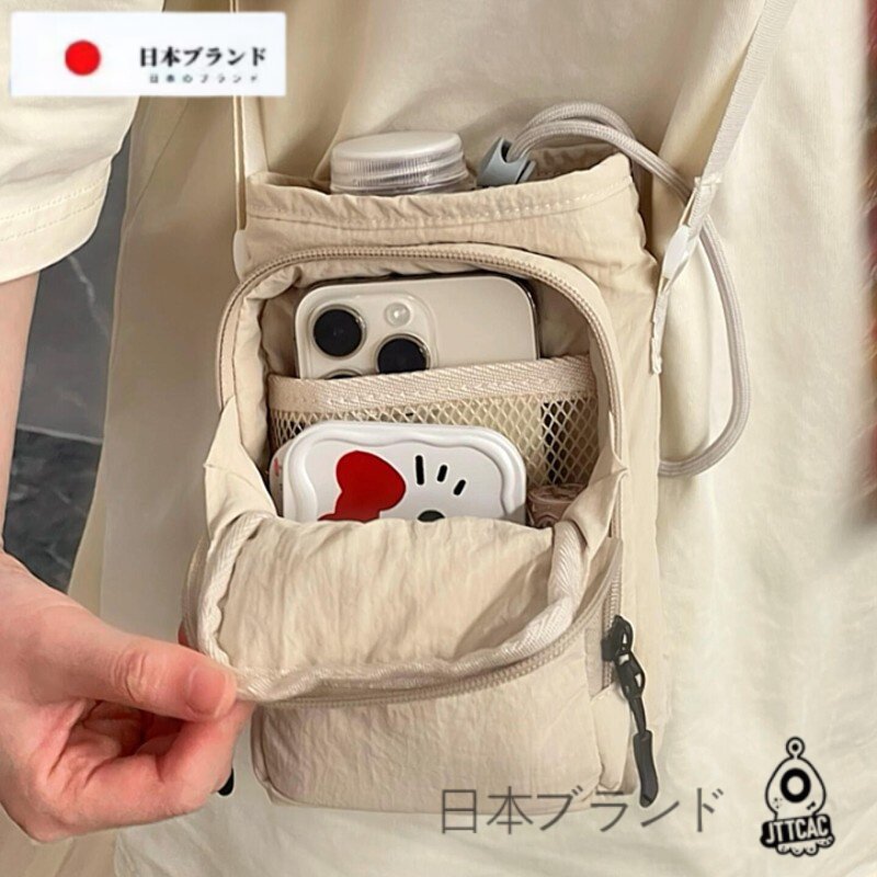 Japan JT commuter bag 2026 новая сумка-мессенджер с бутылкой для воды...