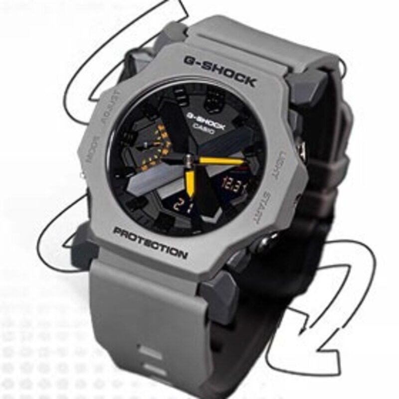 CASIO Casio для учащихся младших классов средней школы G-SHOCK спортивные водонепроницаемые модные студенческие кварцевые часы GA-2300