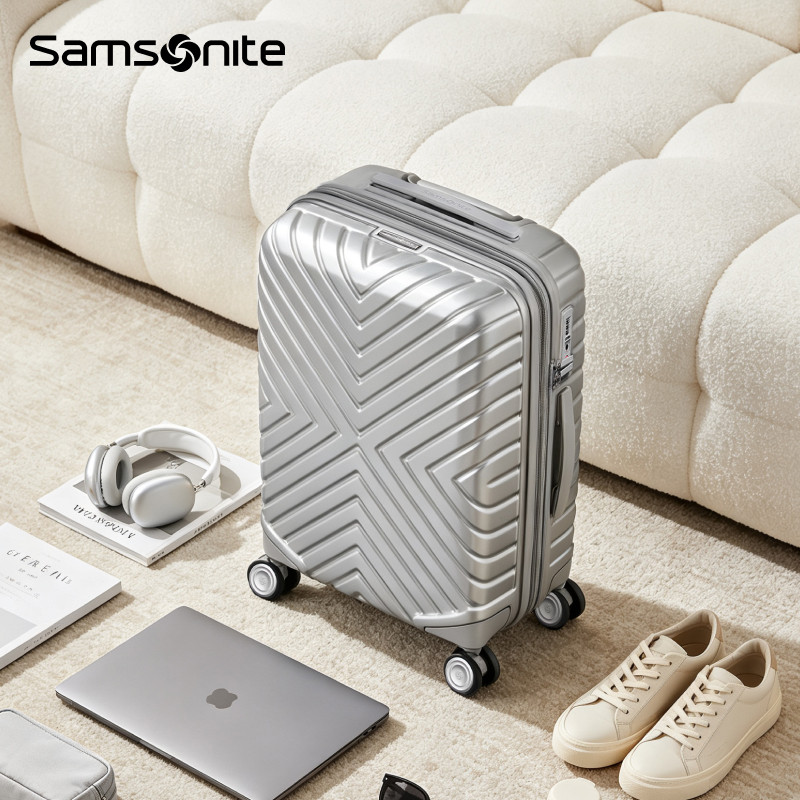 "Дорожный артефакт" Samsonite багажный 20-дюймовый посадочный чемодан-тележка, новый чемодан большой вместимости 06Q