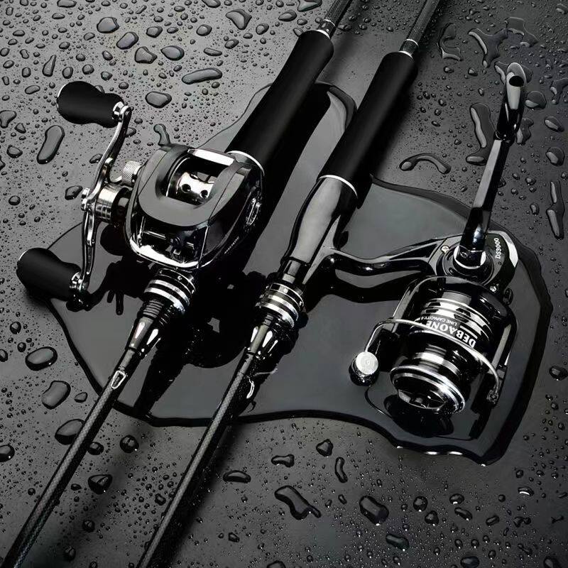 Подлинный окунь Dawa war bass new Luya rod полный набор дальнобойных морских удилищ для метания черных углеродных удилищ для начинающих