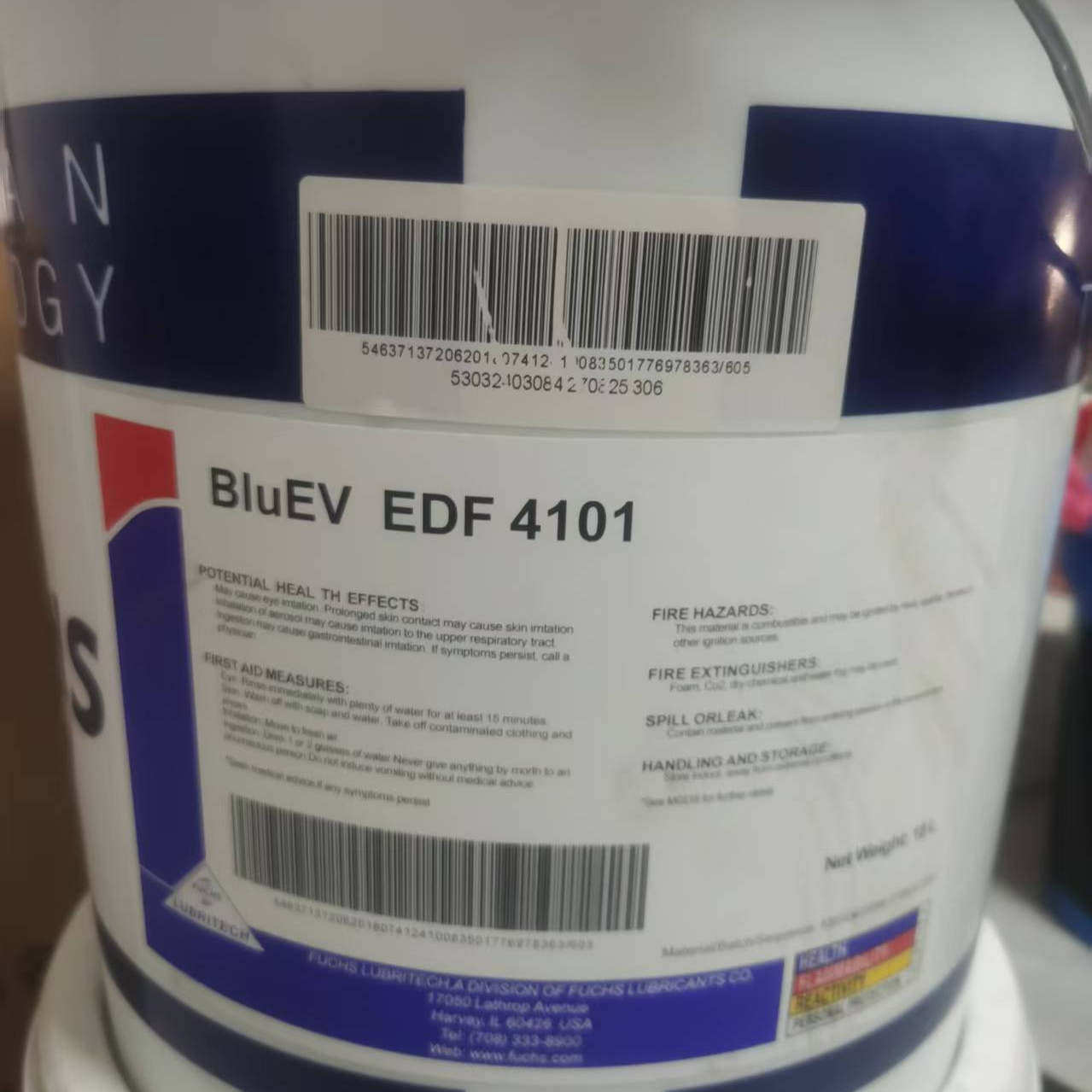 Моторное масло Foss EDF4101 special oil TITAN EG DHT5105 для новых энергетических автомобилей BluEV EDF4101