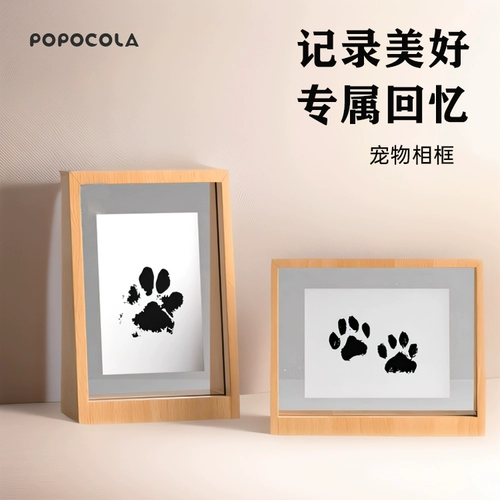 Памятная фоторамка, чернильная подушечка, отпечаток рук, отпечатки рук и ног, одноразовая печать, домашний питомец, котенок, кот