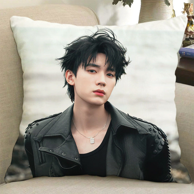 Периферийная подушка Чжоу Ирань с такой же хлопчатобумажной куклой doll doll custom star pillow должна стать подарком на день рождения