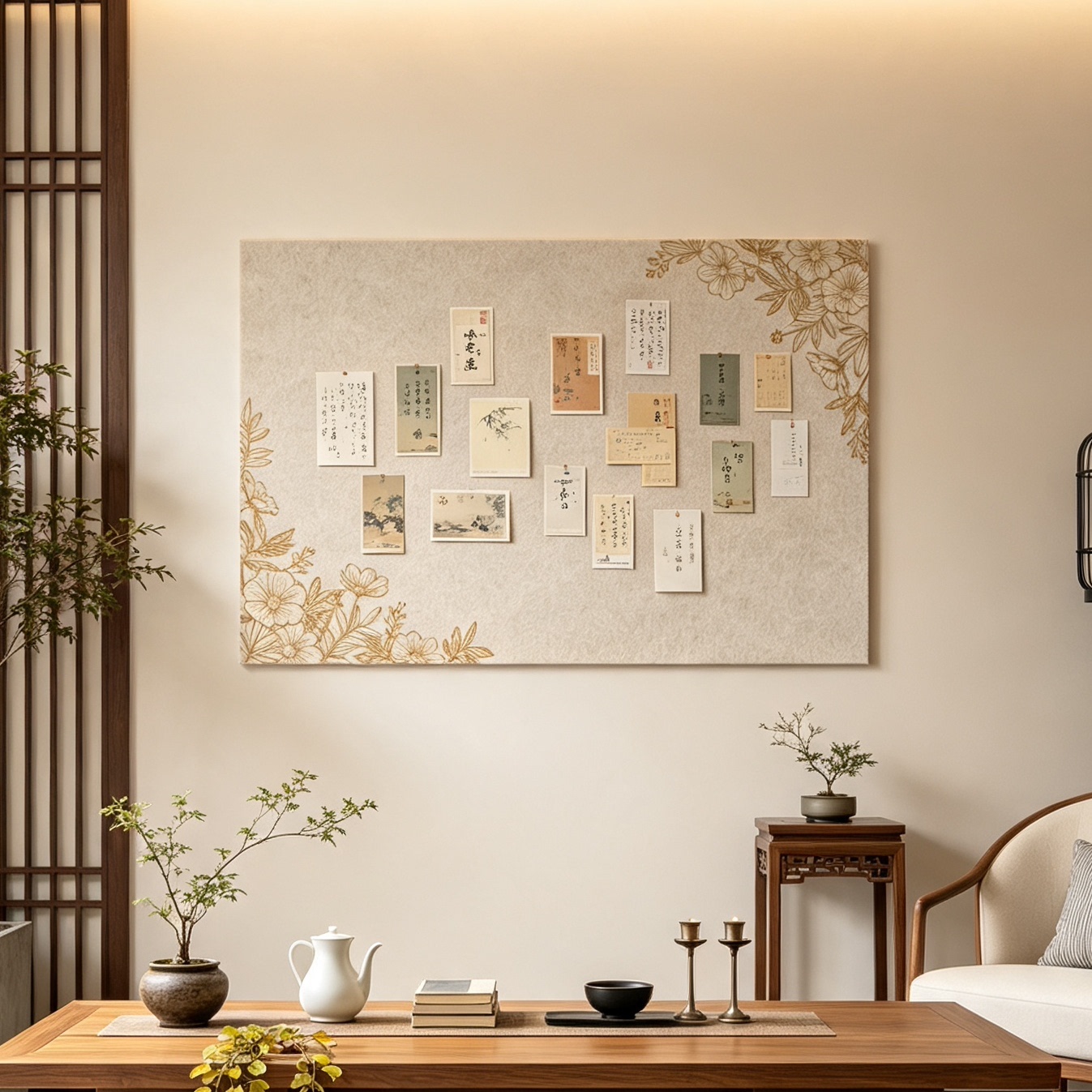 Войлочная доска, настенные наклейки, фотопленка без перфорации, настенное украшение своими руками, новый китайский стиль, веранда, гостиная, пробковая доска, настенная доска для креативных заметок, доска для сообщений, фотопленка polaroid, настенный стол, фоновая доска для хранения