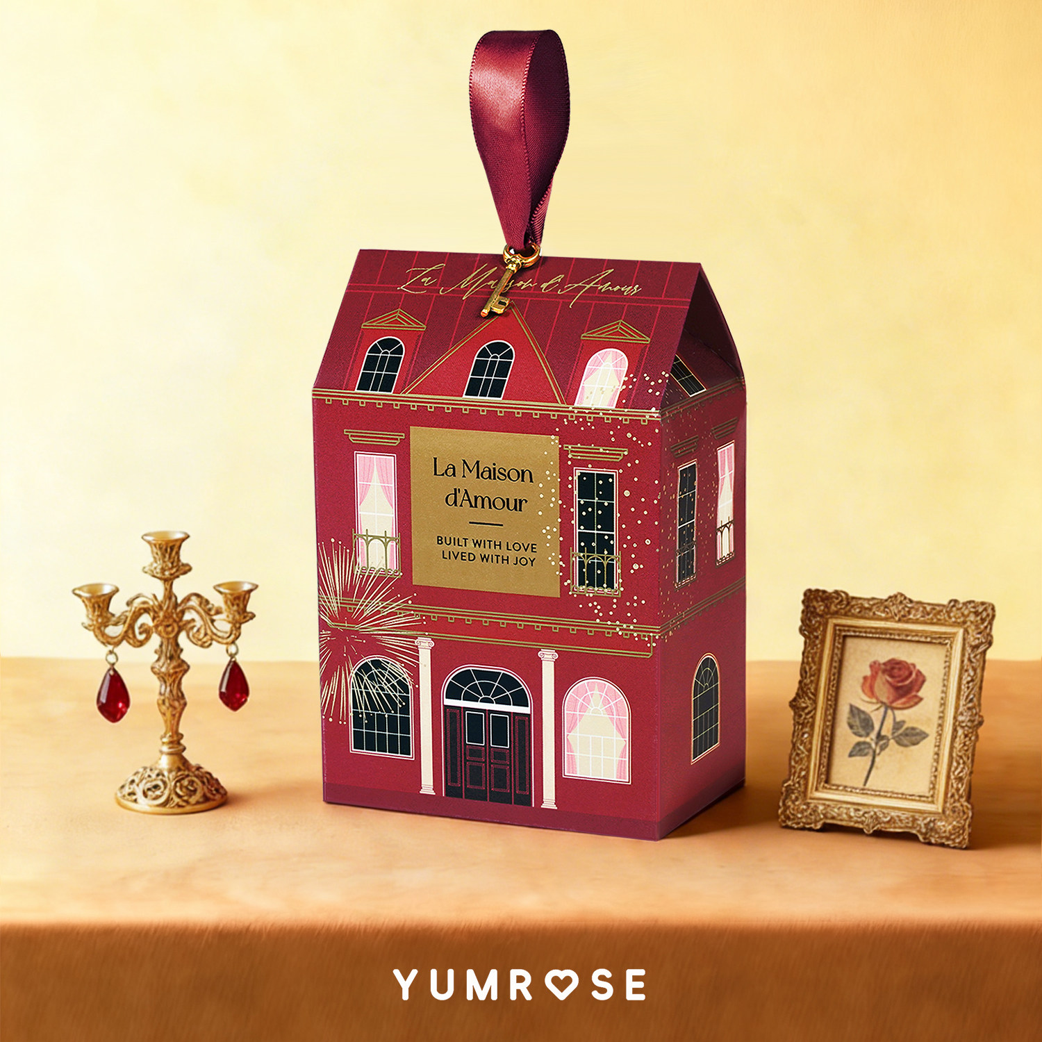 yumrose Yurou 2025 новый свадебный подарок свадебные конфеты готовая подарочная коробка с конфетами специальный сувенир на помолвку