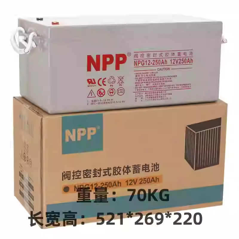 Экранная батарея ИБП постоянного тока NPP Naipu NP12-7 12V24Ah17 38 65 100 для пожарного лифта