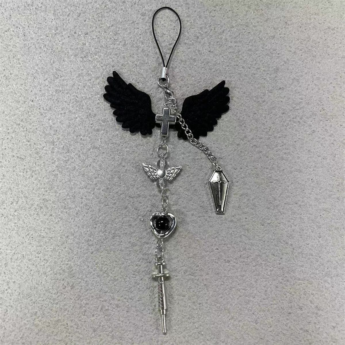 [Black Mood] Y2K Millennium Style Devil Wings GuLie GuBun...