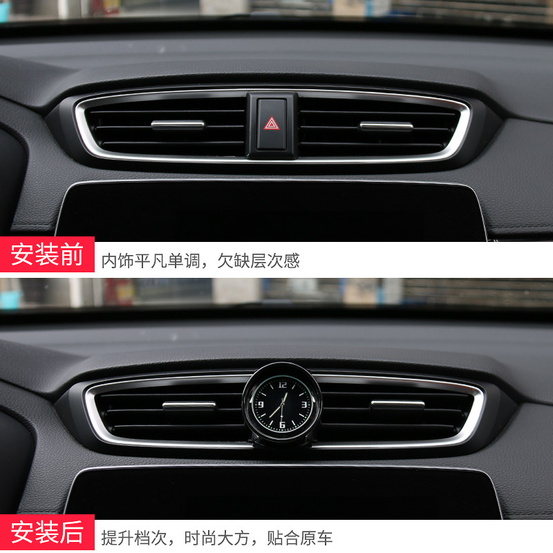 Подходит для 17-21 Honda CRV Haoying, модифицированного электронного счетчика центрального управления, счетчика декоративного оформления промежуточного воздуховода, расходных материалов для автомобиля