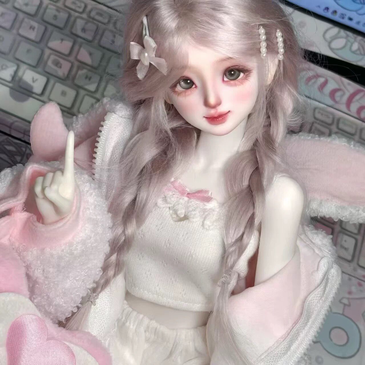 Современное свадебное платье bjd Bobby doll blind box ручной работы совместное подвижное роскошное сменное украшение рабочего стола кукла женская