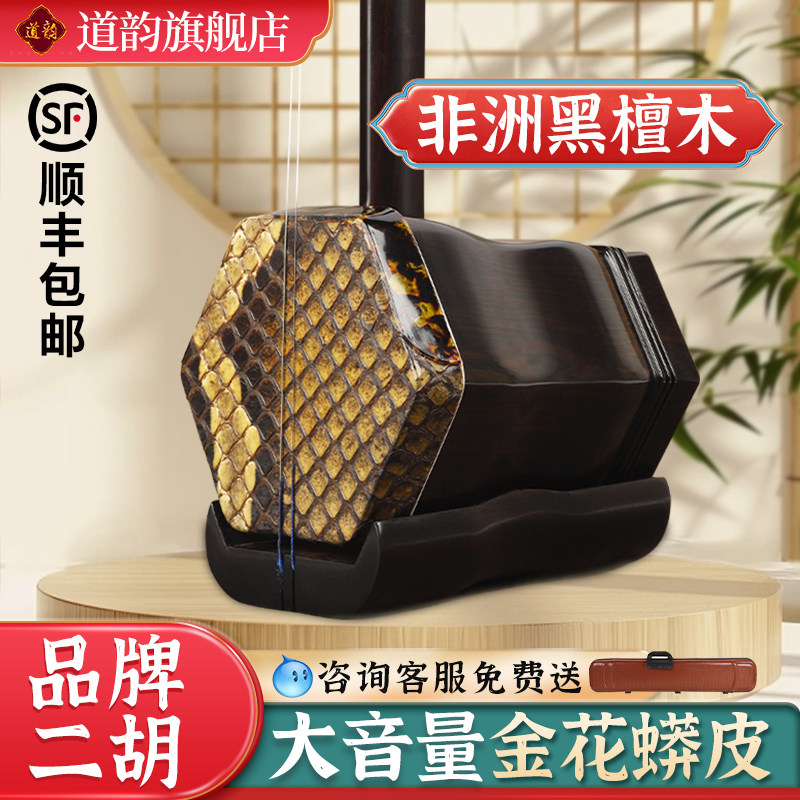 Фабрика музыкальных инструментов Daoyun ebony Erhu прямые продажи для начинающих, взрослых и детей, приступающих к работе, флагманский экзамен профессионального уровня