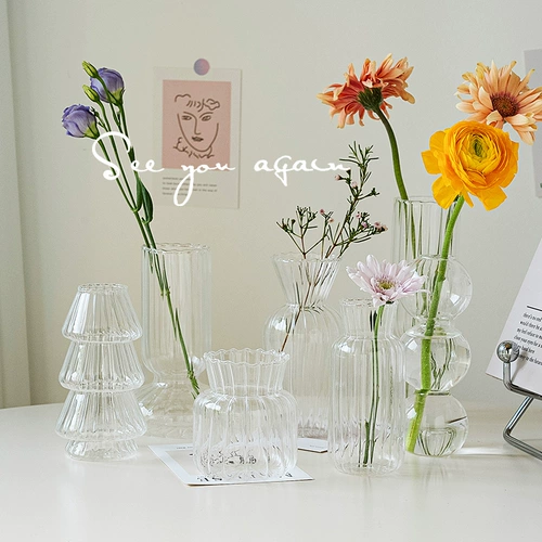 Гостиная творческая орнамент стеклянная ваза