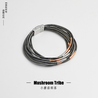 Fossil/Fossil European and American simple metal magnetic silver buckle silver gray marking alloy bracelet Bracelet