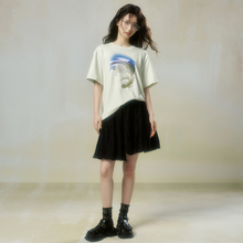 JfYanYan Rose Jacquard Lace Short Skirt Black Half Skirt Women's 2024 New Small Summer Thin Style