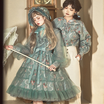 taobao agent 现货|ZJSTORY 古董诗 复刻款复古优雅连衣裙