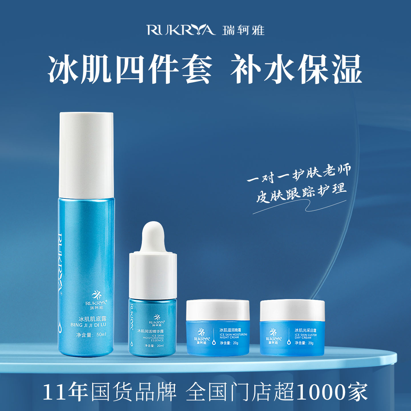 Набор лосьонов Ruikeya Ice Muscle Lotion для ухода за кожей, увлажняющий и поддерживающий стабильность, Средства по уходу за кожей, официальный флагманский магазин, Подлинный