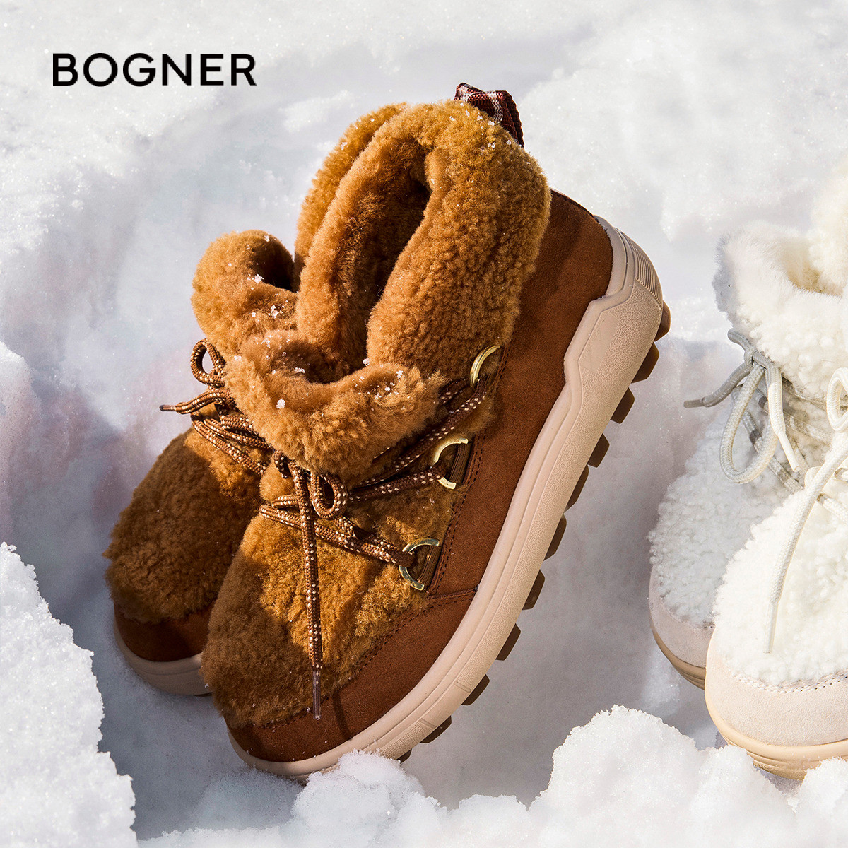 Новинка осени и зимы BOGNER Bogner 25, женские теплые зимние ботинки с нескользящей подошвой CHAMONIX S 19