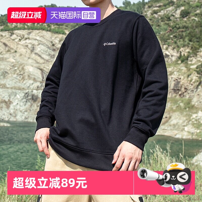 【Самоуправляемый】 Columbia Columbia sweater мужские топы, уличная повседневная одежда, пуловер с длинными рукавами