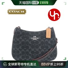 自营｜coach 女士 单肩包蔻驰通勤帆布背包