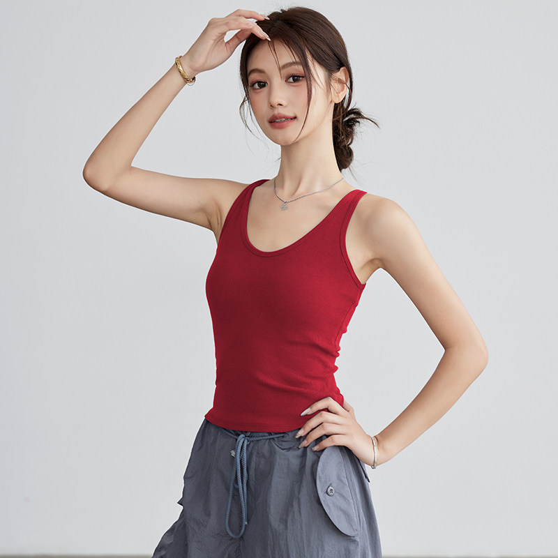 Спортивный жилет Lanwen all-in-one, женский слинг для пилатеса, противоударная одежда для фитнеса, бюстгальтер, жилет для йоги, летний топ