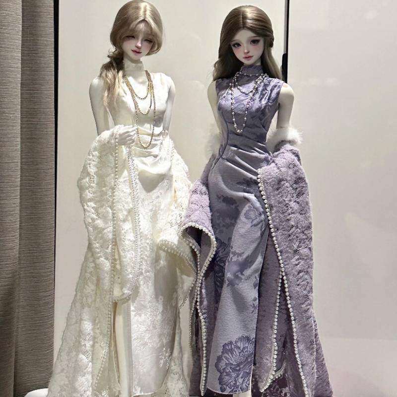 Современное свадебное платье bjd кукла слепая коробка счастливая сумка ручной работы совместное подвижное роскошное сменное украшение рабочего стола кукла-женщина