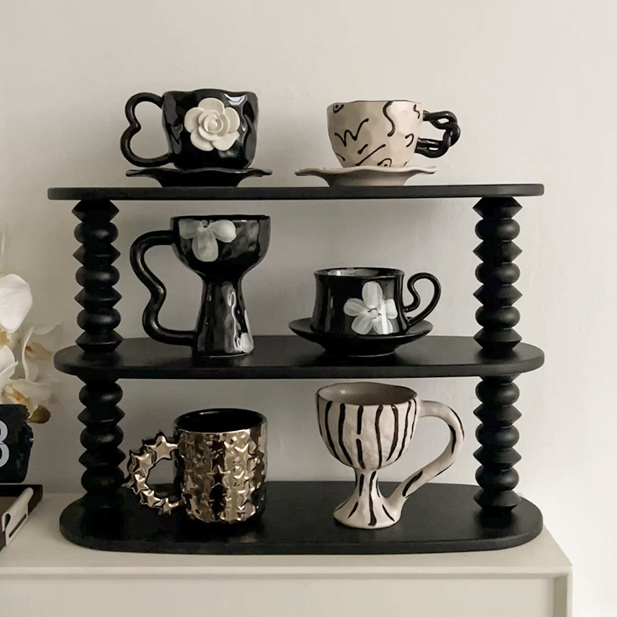 LIVETAI creative coffee cup decoration storage light роскошный стиль дизайнерской подставки для чашек для воды набор подстаканников