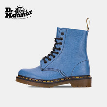 12 year old store with ten different colors of women's boots, Dr Manna thin summer 8-hole Martin boots men's color