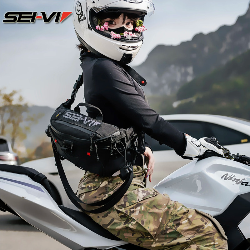 SEI-VI Saiwei новая поясная сумка для верховой езды, мужская мотоциклетная многофункциональная тактическая сумка для верховой езды, спортивная сумка для верховой езды на открытом воздухе, водонепроницаемая