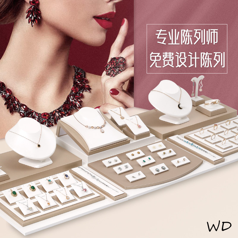 Нефрит Jade Jewelry display реквизит встречное кольцо Wenwan Лоток Ожерелье Кулон Подставка для демонстрации ювелирных изделий Подставка для браслета