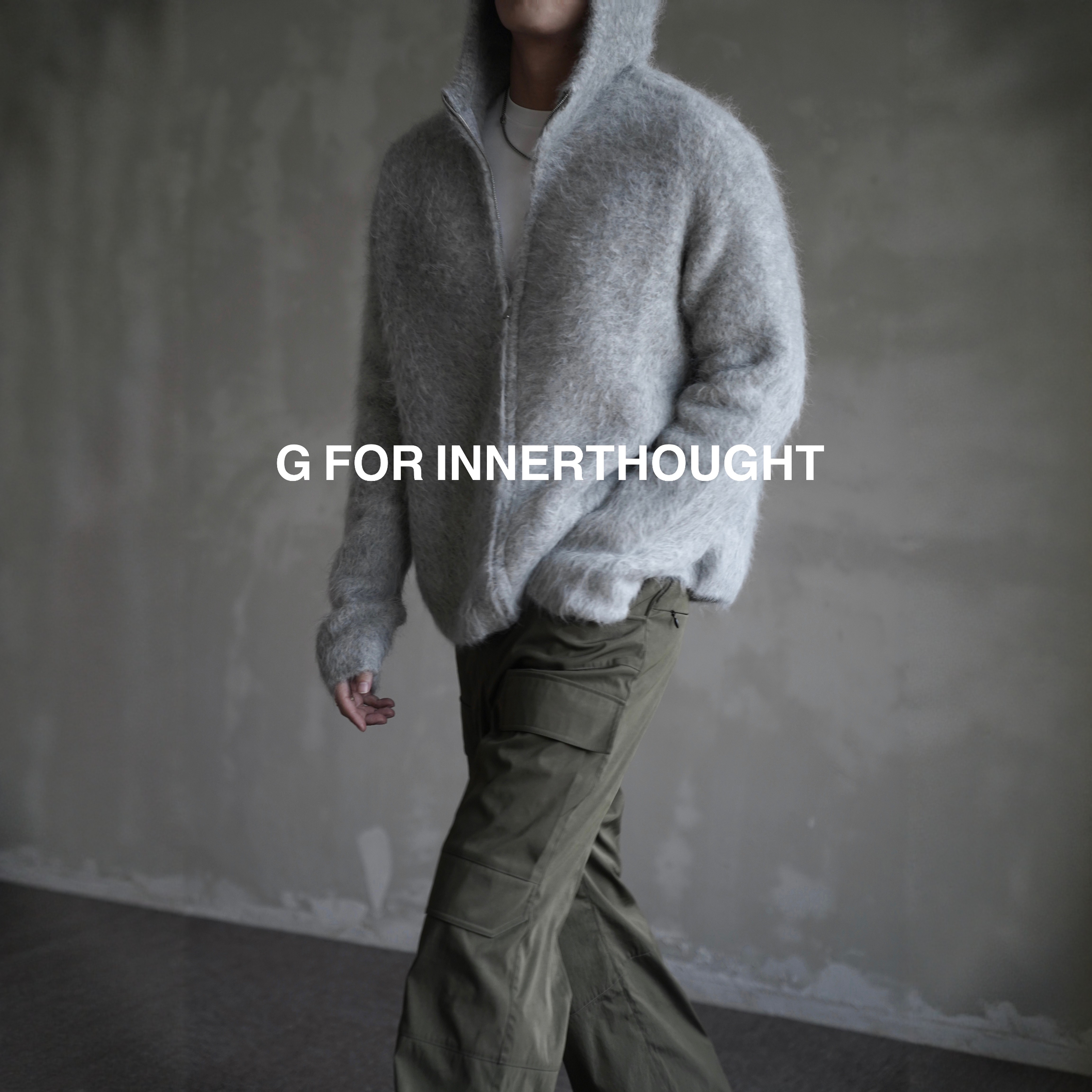 G FOR INNERTHOUGHT Роскошный детский свитер из шерсти альпаки, полушерстяной свитер с капюшоном и застежкой-молнией