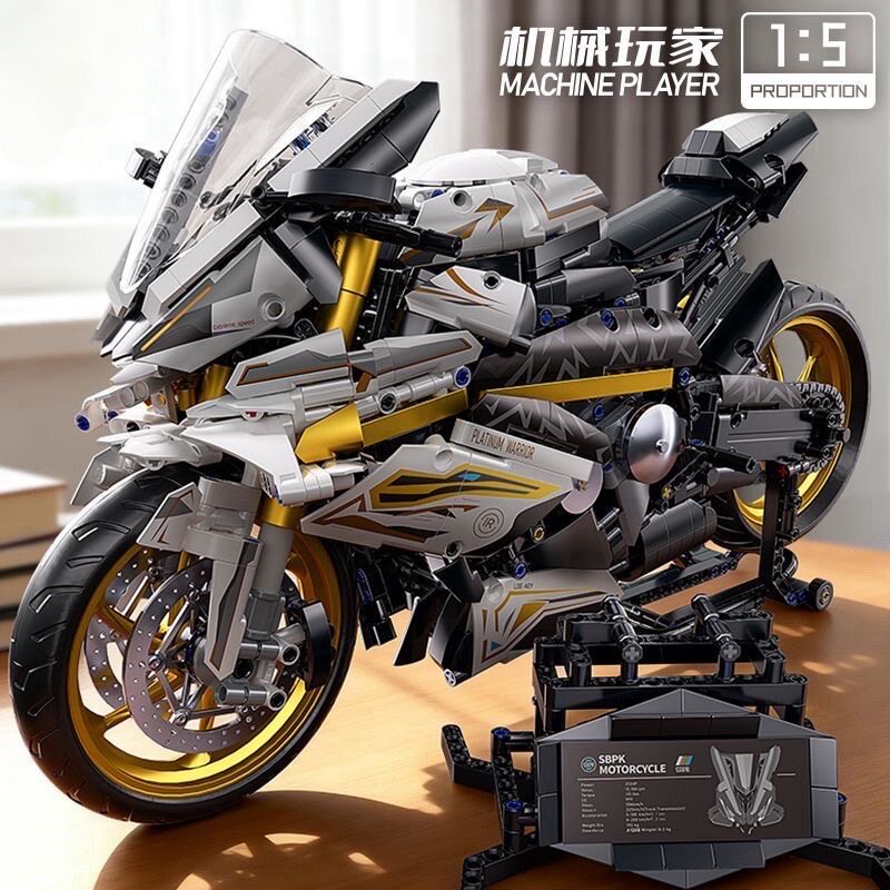 BMW motorcycle building block model 2026 новая механическая группа, которую трудно собрать, детский мотоцикл toy boy