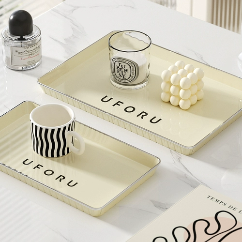 Прямоугольная большая чайная чашка для домашнего использования, чайный сервиз, пластиковая система хранения