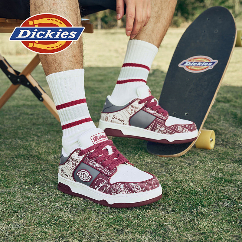 Мужские кроссовки Dickies; коллекция 2026 года; летняя новая универсальная модная обувь; дышащая универсальная мужская обувь; мужская повседневная обувь