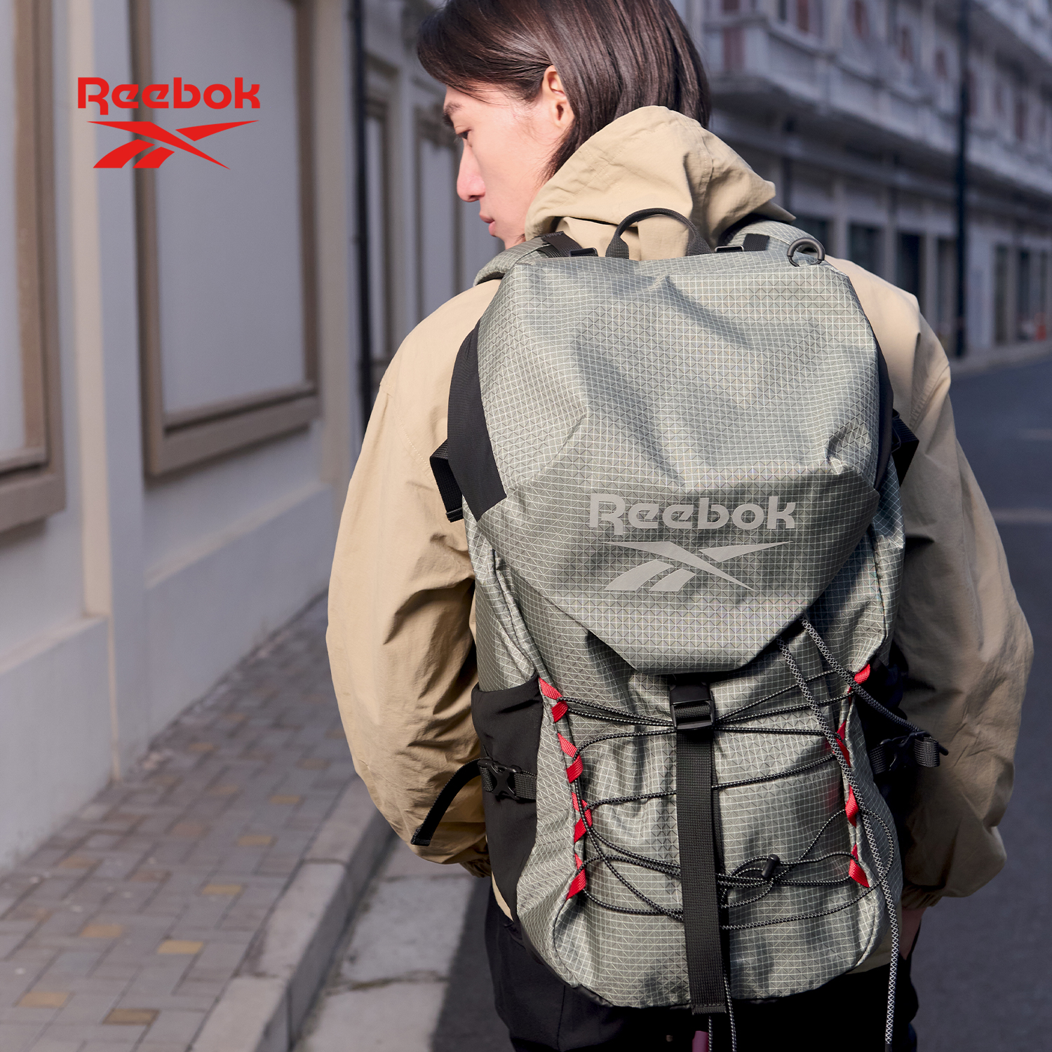 Reebok/Легкая спортивная сумка для альпинизма на открытом воздухе Reebok, мужской походный рюкзак большой емкости