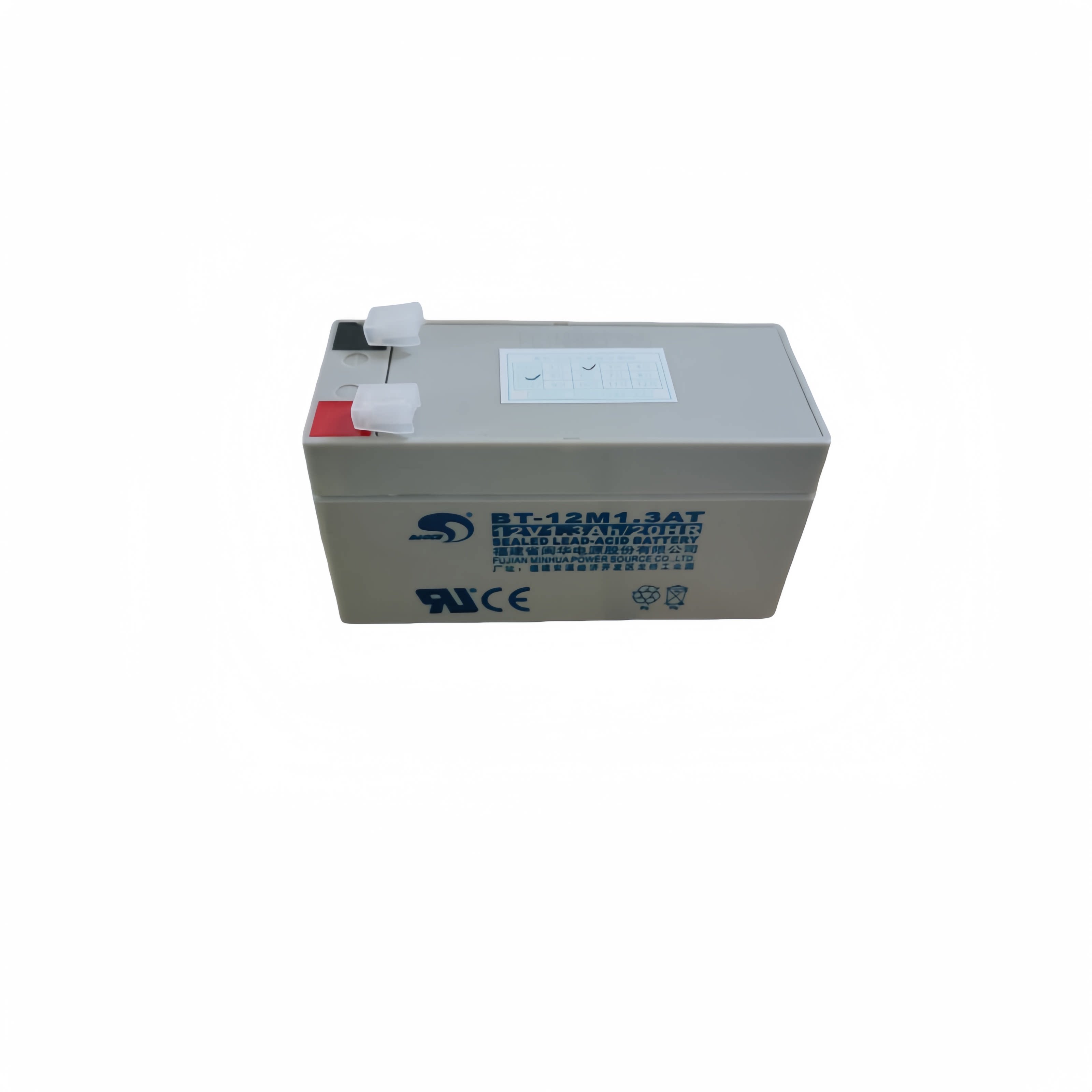 Свинцово-кислотный аккумулятор Saite BT-12M1.3AT (12V1.3Ah/20 часов) для противопожарной двери емкостью 1,2 АЧ
