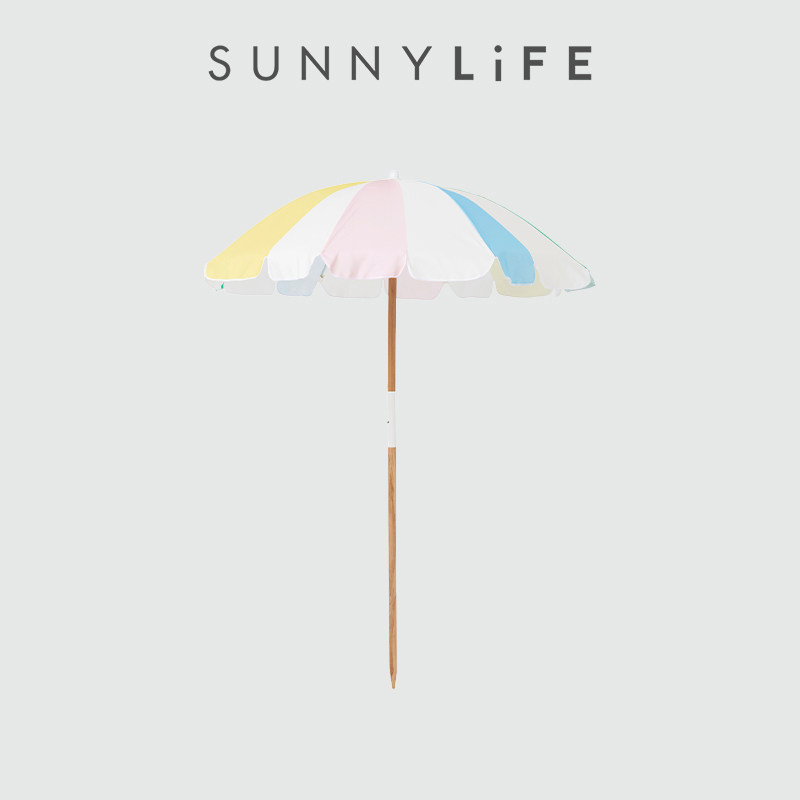 Sunnylife приморский солнцезащитный крем пляжный зонт для отдыха на открытом воздухе Портативный зонт от солнца зонт от солнца во внутреннем дворе зонт с колонной