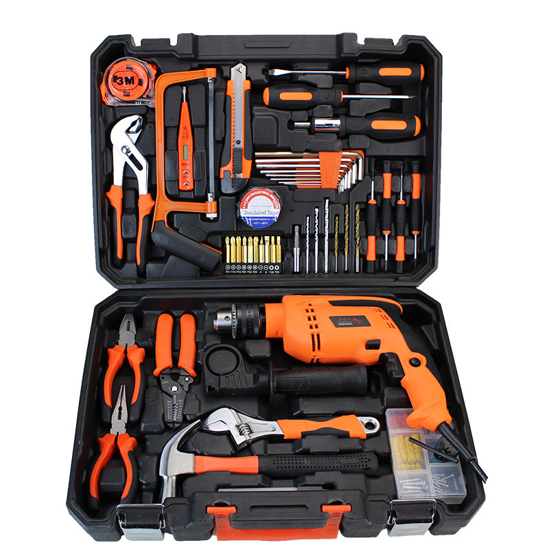 Набор инструментов Feituo Toolbox Set Бытовая электрическая дрель Оборудование для ремонта электрика Набор ручных инструментов Подарок
