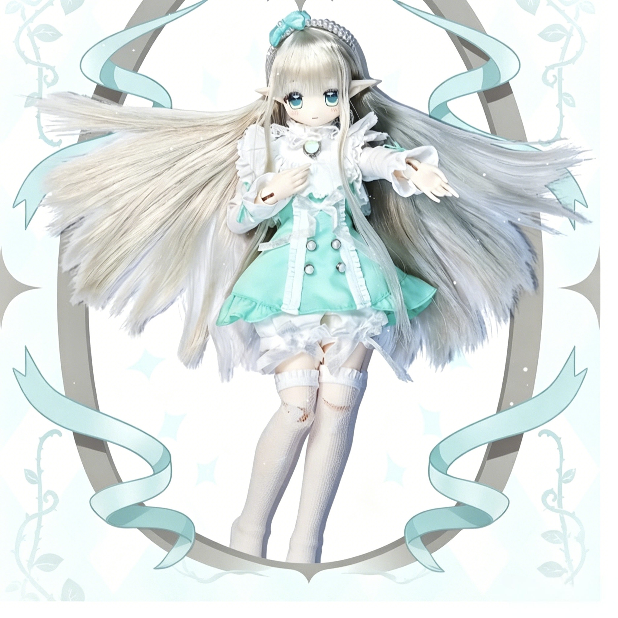 Подлинный Волшебный Дом Искусства AKX Akashi Record Специальные 6 баллов BJD по пересадке волос Head Tide Play Blind Box Подвижная кукла в подарок