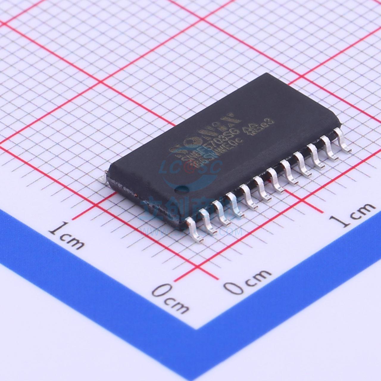 Однокристальный микрокомпьютер (MCU/MPU/SOC) SN8F5703SG SOP-24 совершенно новый оригинальный импортный