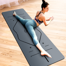 Yoga Mat Natural Rubber PU Professional Non slip Female Beginner Yoga Men's Fitness Thickened Tuhao Home Floor Mat