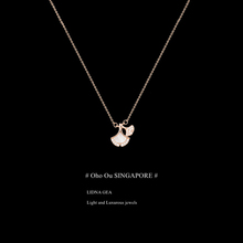 Singaporean designer Oho Ou necklace, female collarbone chain, small \